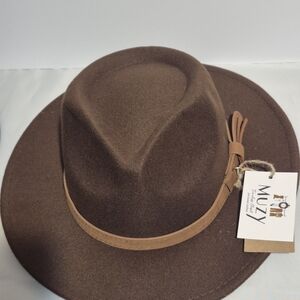 Brown Fedora Hat